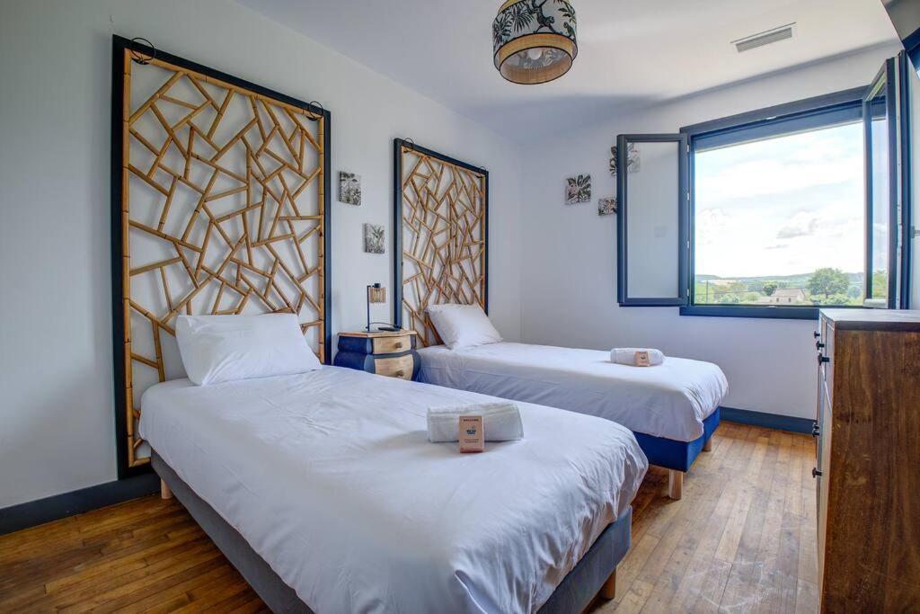Combe Jolie Clim, Piscine & Jacuzzi Villa Saint-Vincent-de-Cosse Ngoại thất bức ảnh
